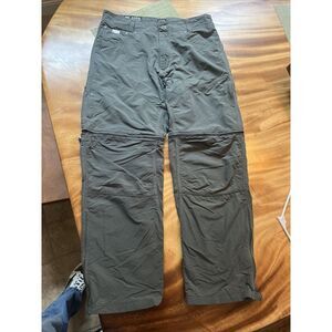 Mens KUHL Strealth Liberator Convertible Gray Hiking Pants/ Shorts 32x30